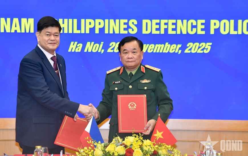 Seventh Vietnam - Philippines Defense Policy Dialogue takes place in Hanoi